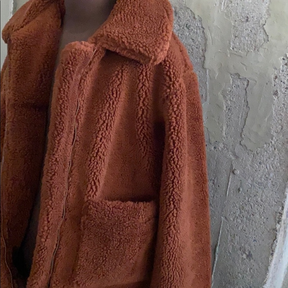NWOT Elodie Faux Shearling Jacket - Picture 7 of 11